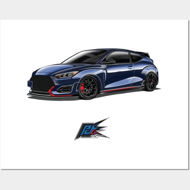 veloster n Wall Art by naquash